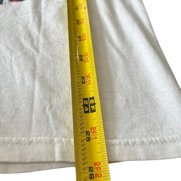 White vintage 90s homegrown tee with a bold graphic #grunge #muhrica - Picture 2 of 6